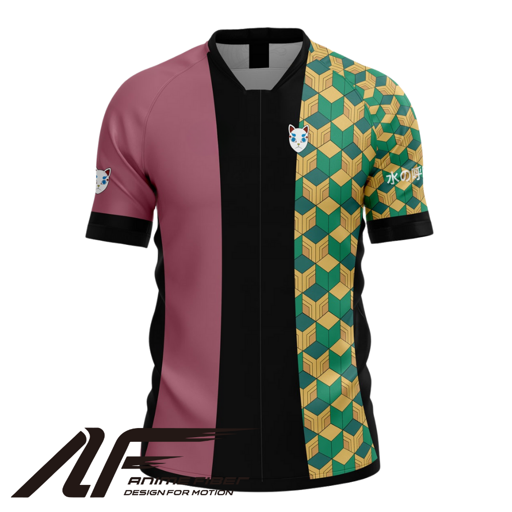 Giyu Tomioka Soccer Jersey | Demon Slayer Anime Jersey