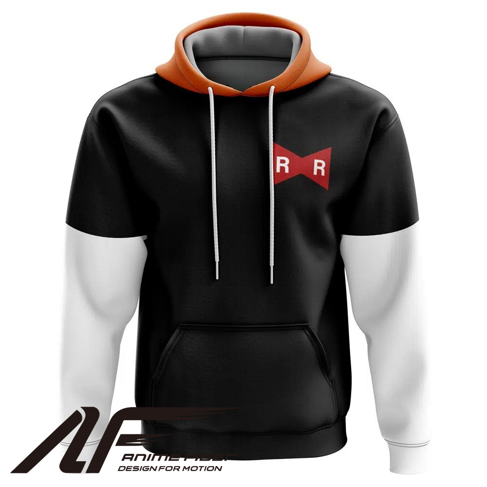Dragon Ball Z Android 17 Hoodie - ANIME FIBER