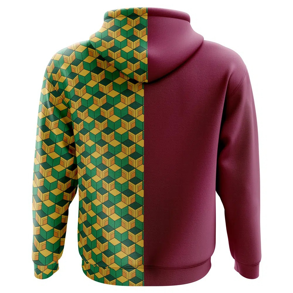 Demon Slayer Giyu Tomioka Hoodie - ANIME FIBER