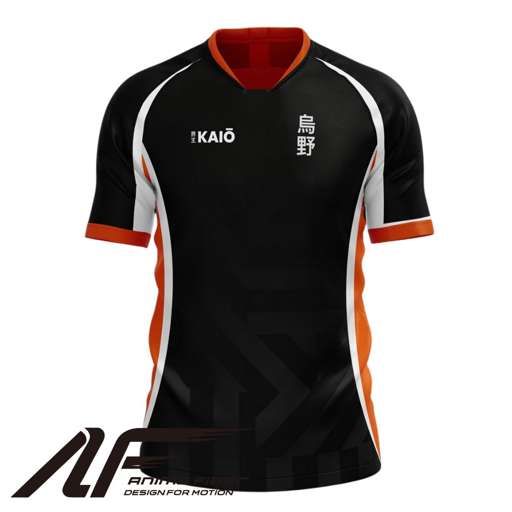 Karasuno Away Soccer Jersey | Haikyuu Anime Streetwear
