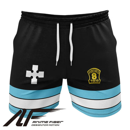 Fire Force Gym Shorts