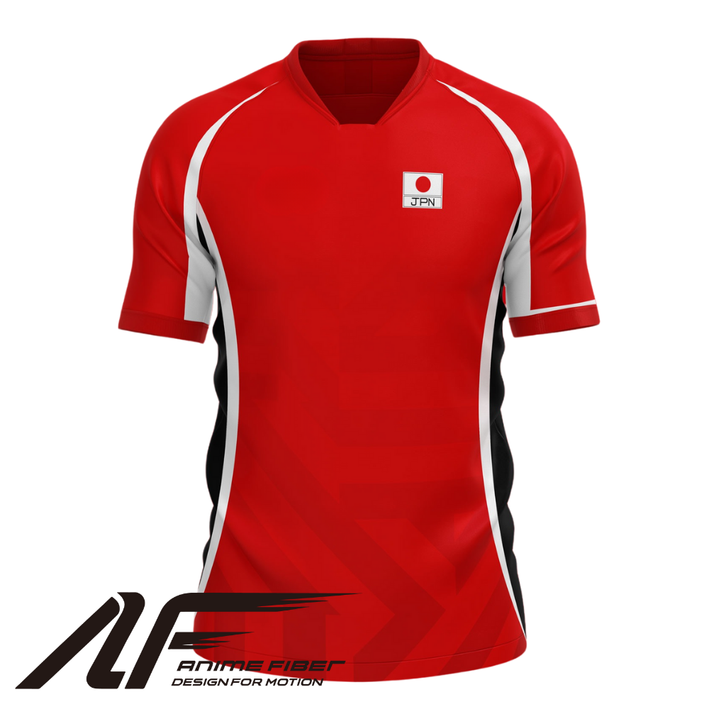 Japan Soccer Jersey | Haikyuu Anime Jersey