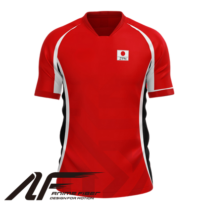 Japan Soccer Jersey | Haikyuu Anime Jersey