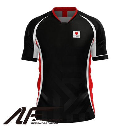 Japan Away Soccer Jersey | Haikyuu Anime Jersey