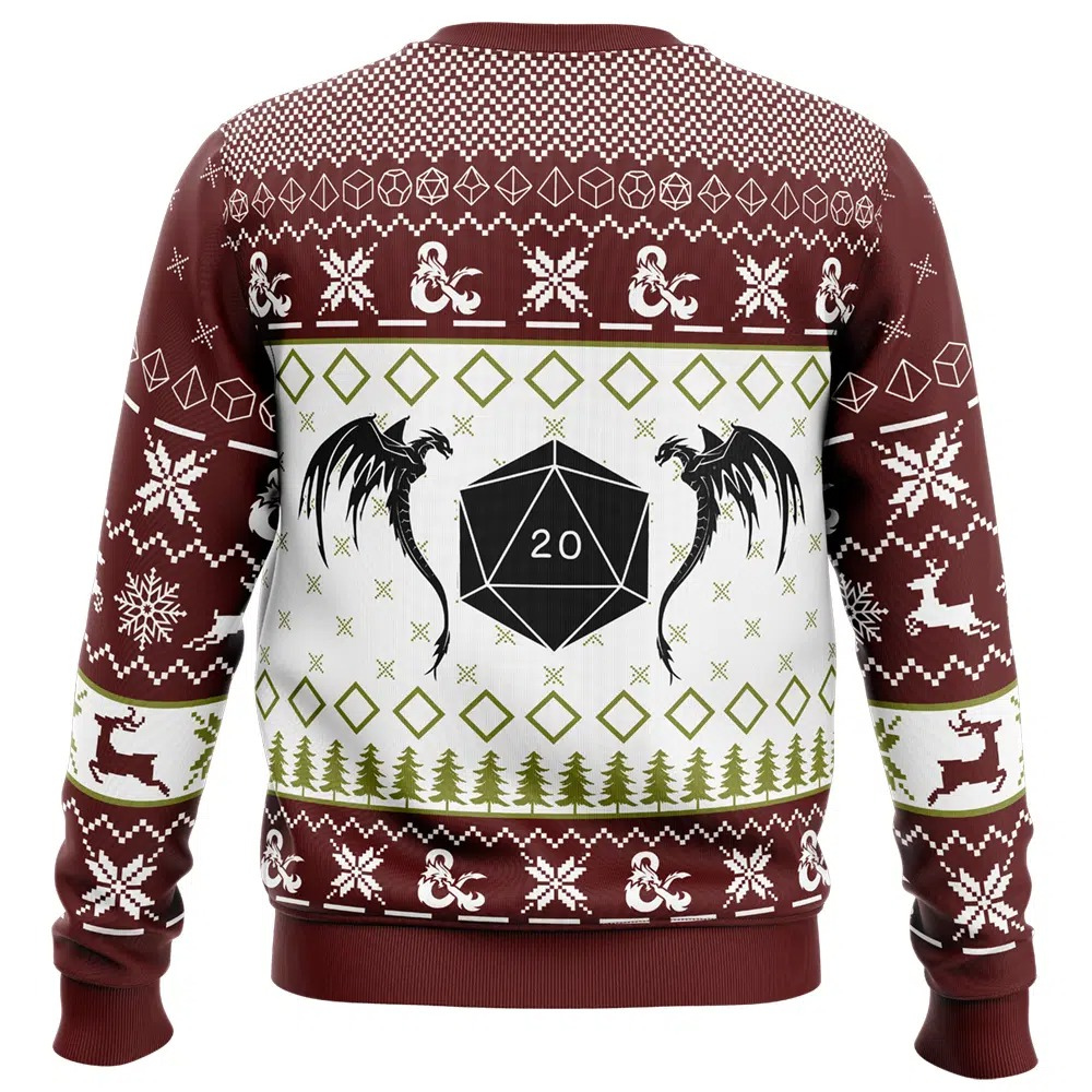 Dungeons and Dragons Merry Little Crit-Mas Christmas Sweatshirt