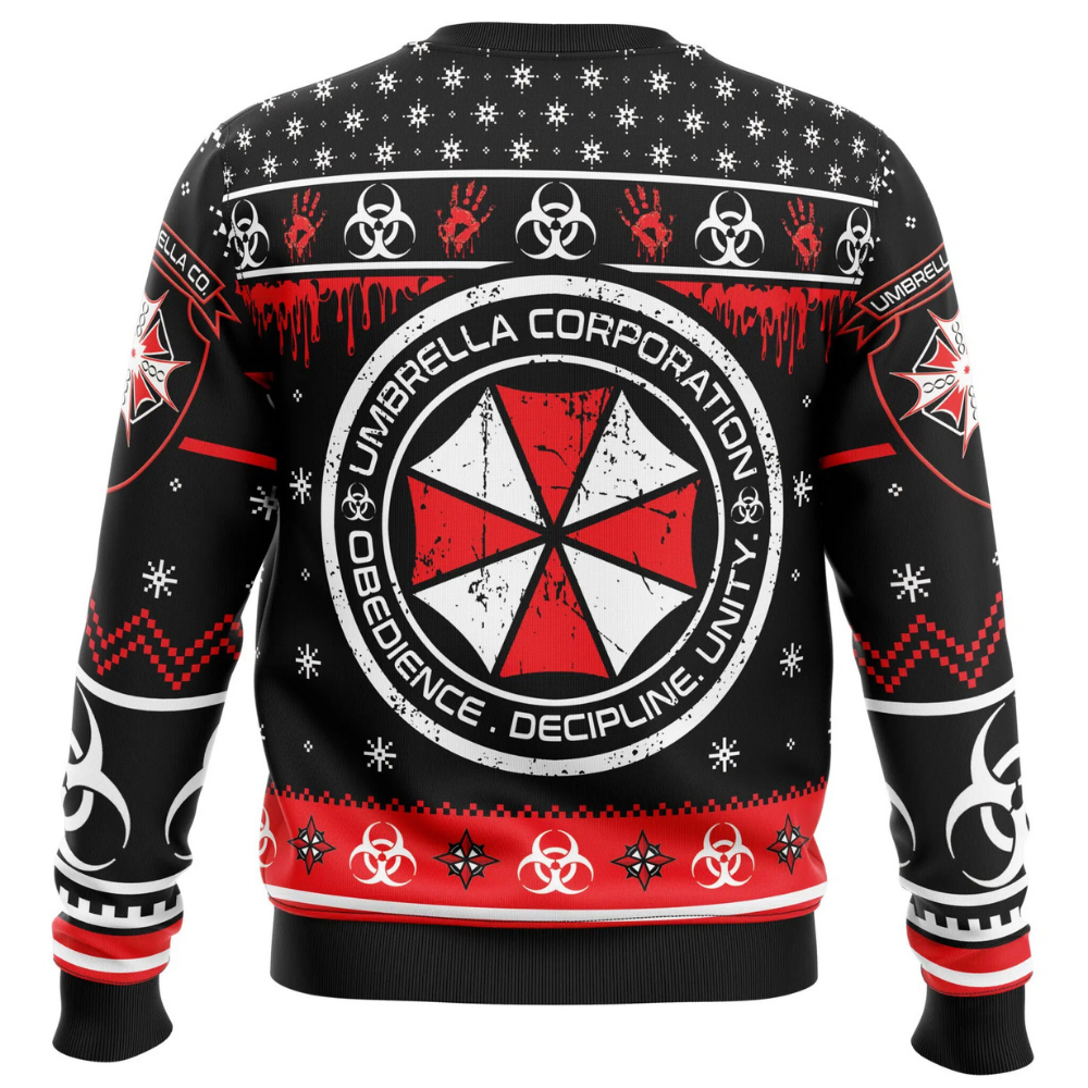 Resident Evil Umbrella Co. Christmas Sweatshirt