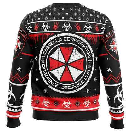 Resident Evil Umbrella Co. Christmas Sweatshirt