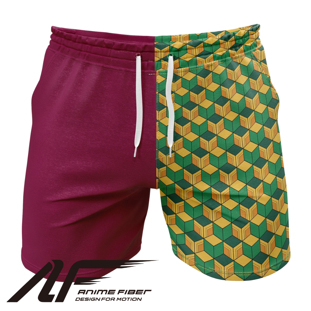 Demon Slayer Giyu Tomioka V2 Gym Shorts