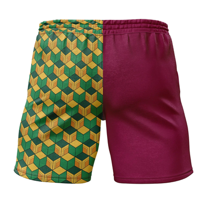 Demon Slayer Giyu Tomioka V2 Gym Shorts