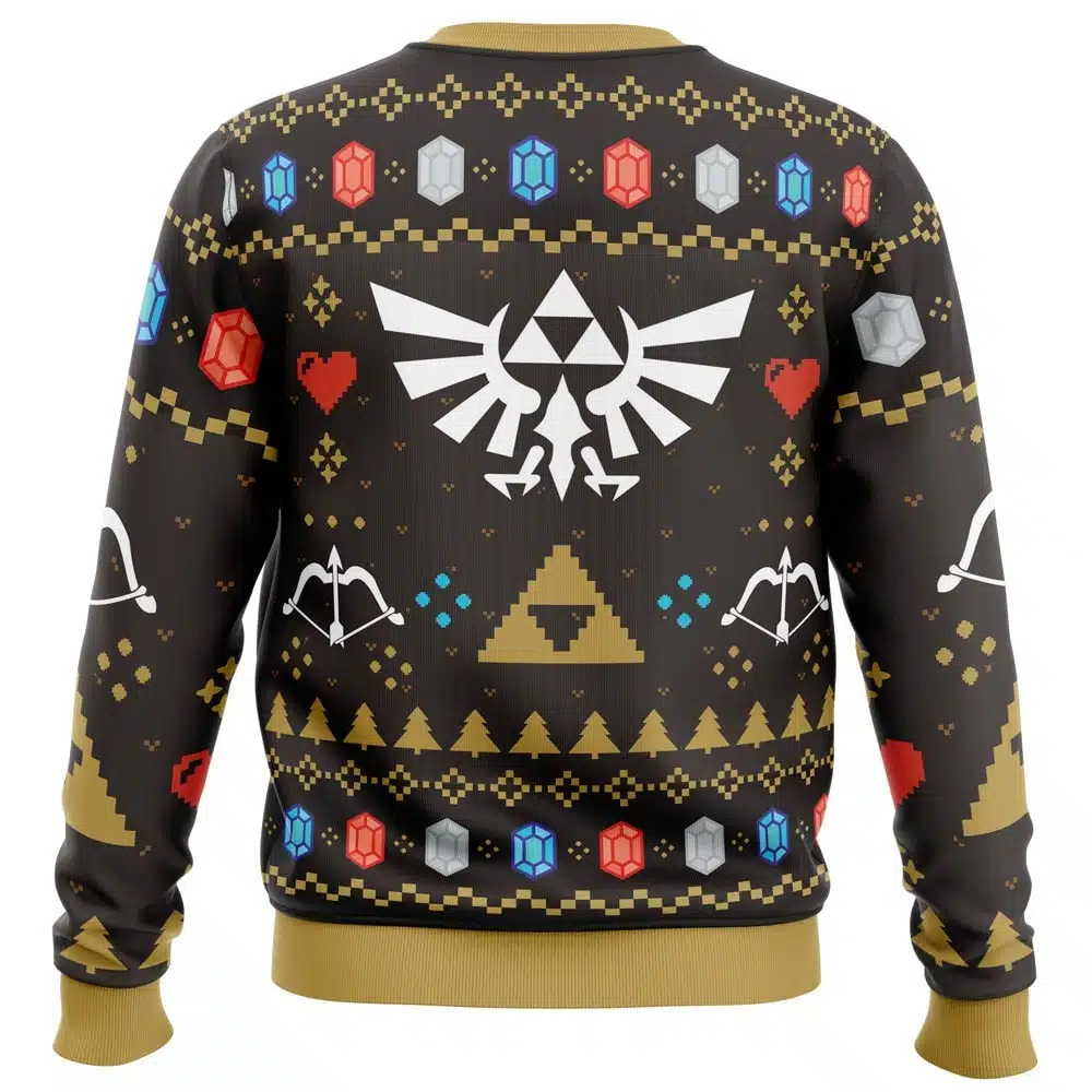 Zelda Christmas Hero Christmas Sweatshirt