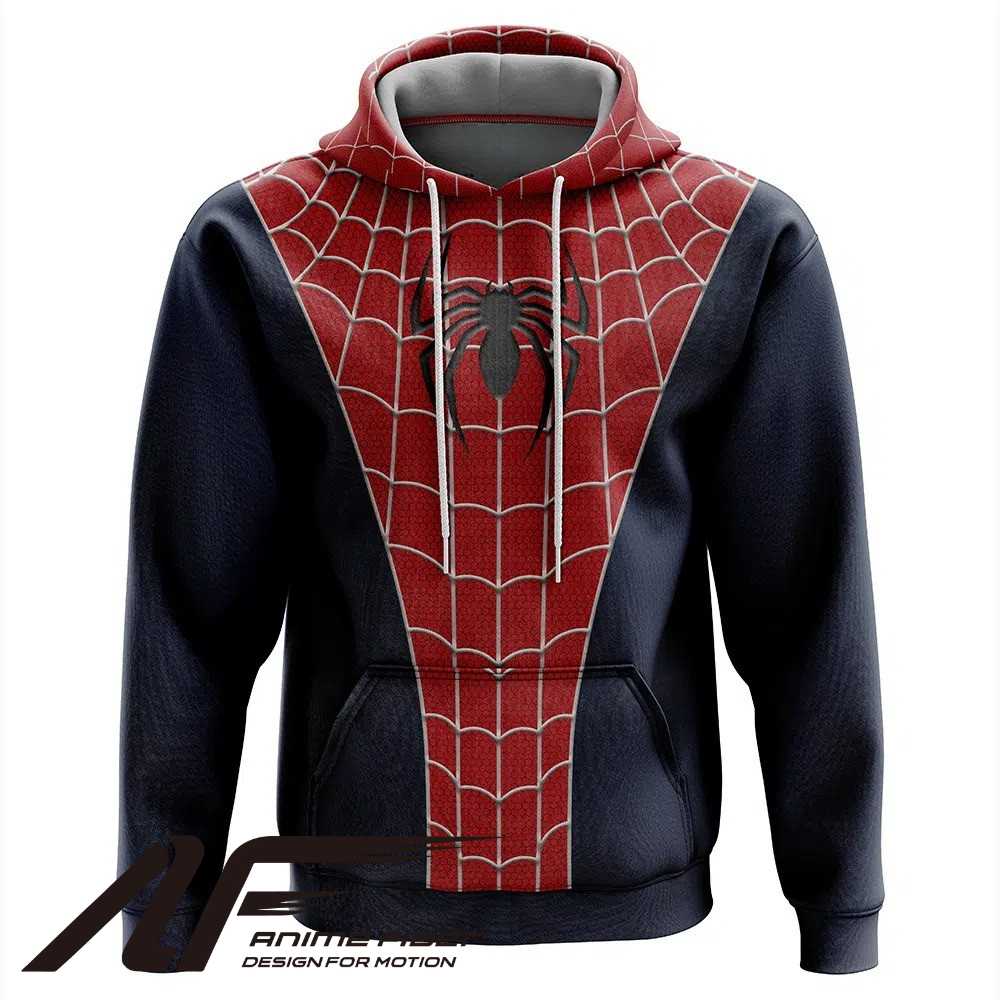 Marvel Comics Spiderman Cosplay Hoodie - ANIME FIBER