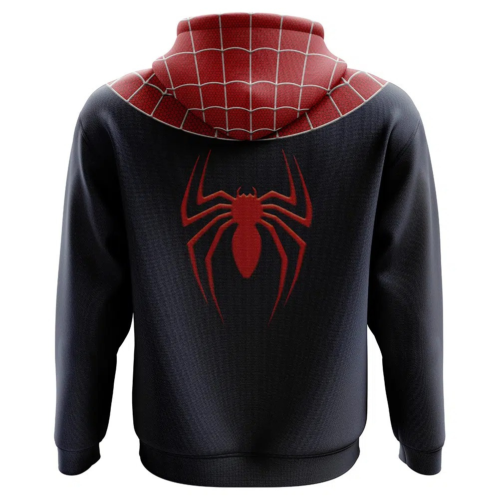 Marvel Comics Spiderman Cosplay Hoodie - ANIME FIBER