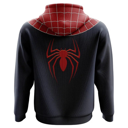 Marvel Comics Spiderman Cosplay Hoodie - ANIME FIBER