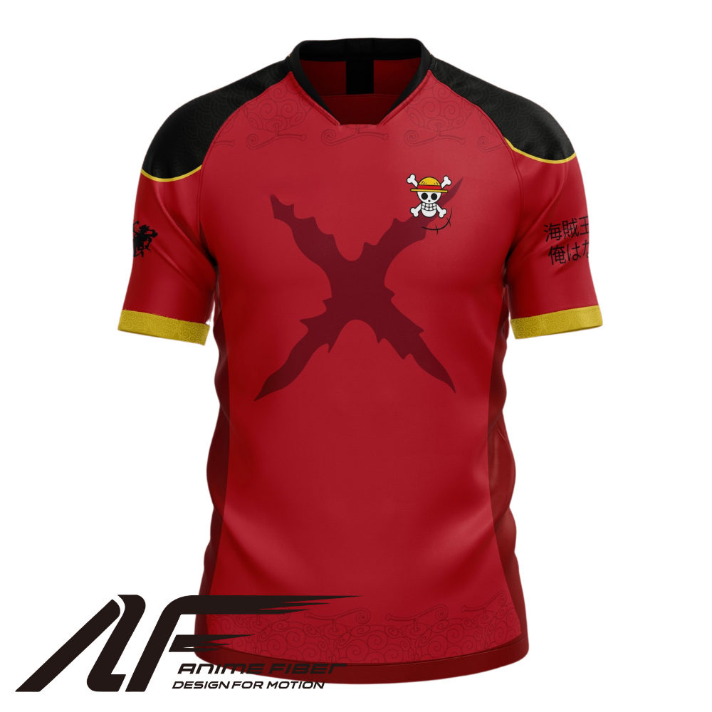 Luffy Soccer Jersey | One Piece Anime Jersey