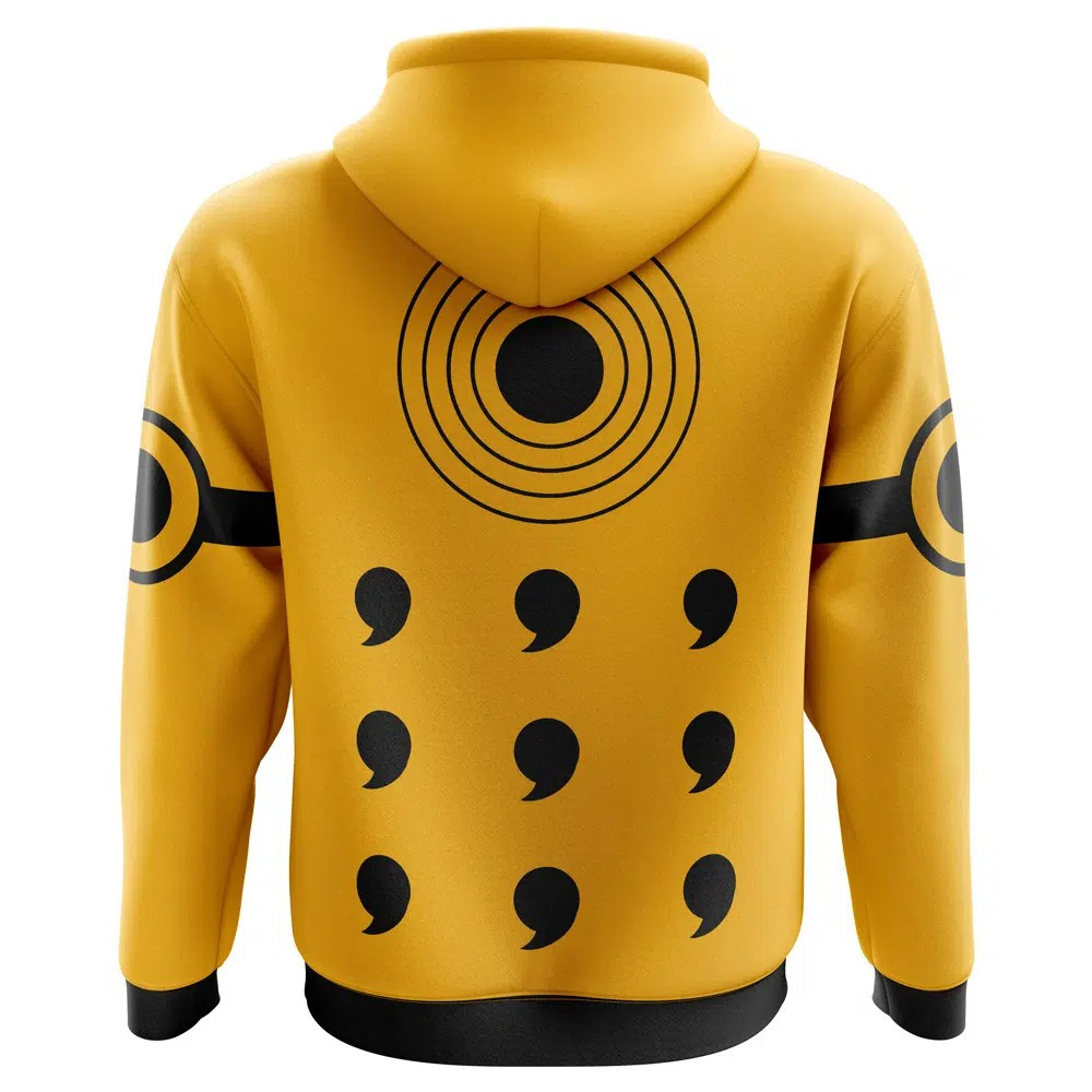 Naruto Shippuden Six Paths Sage Mode Hoodie - ANIME FIBER
