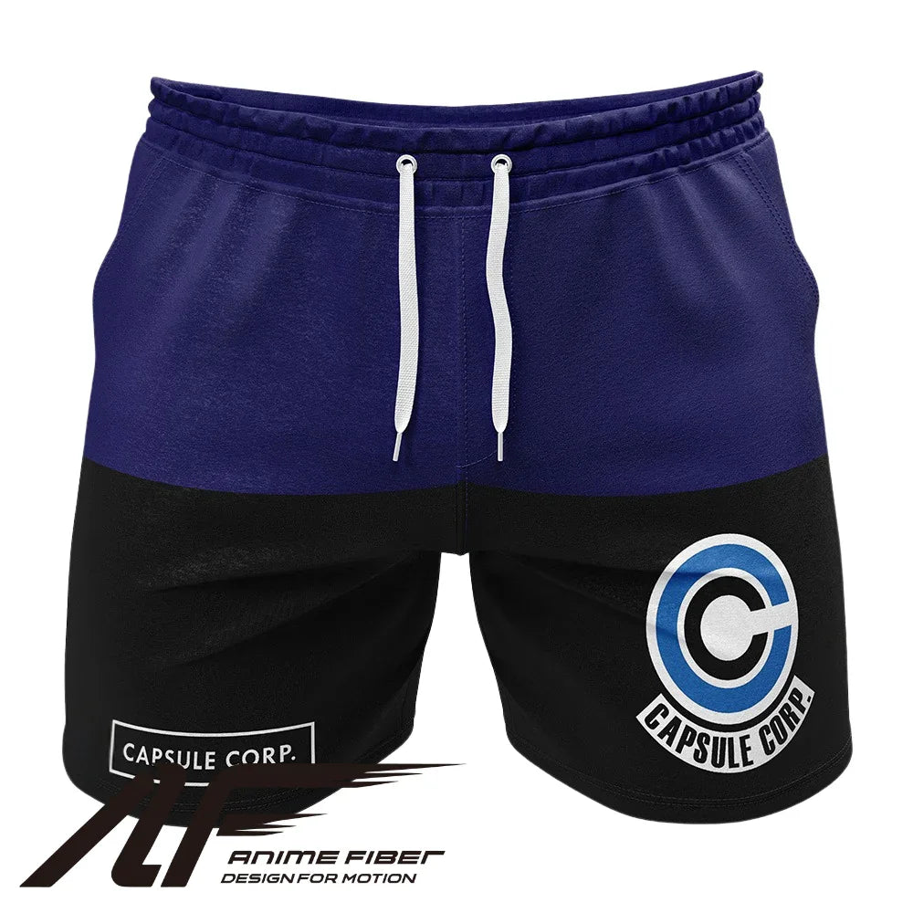 Dragon Ball Z Capsule Corp Gym Shorts