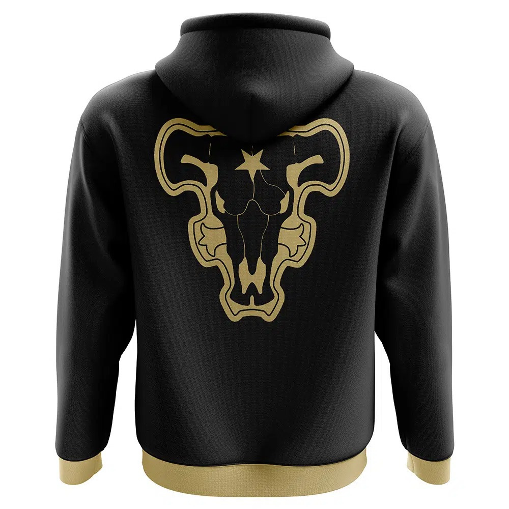 Black Clover Black Bulls Hoodie - ANIME FIBER
