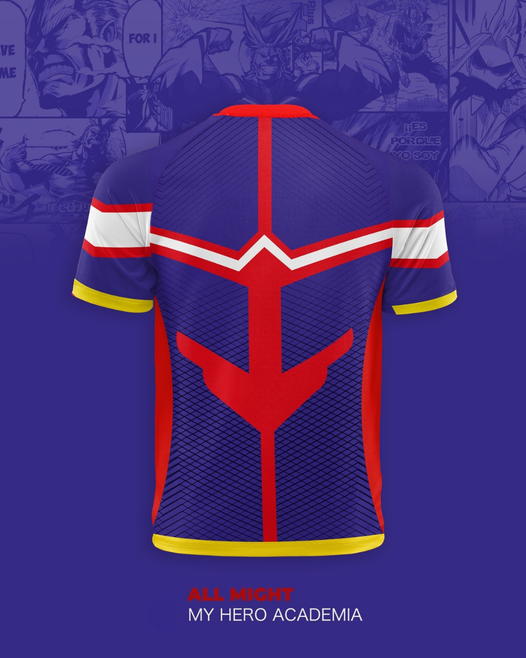 All Might Soccer Jersey | My Hero Academia Anime Jersey