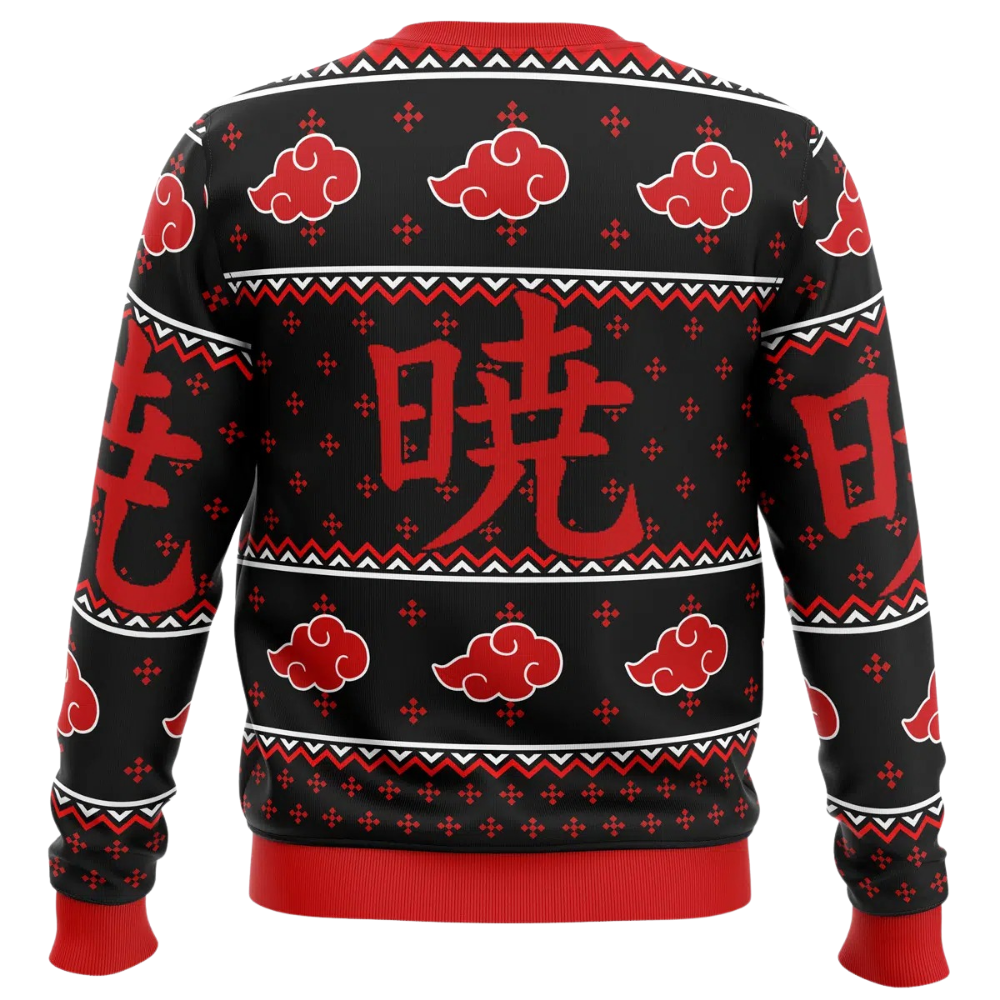 Naruto Akatsuki Weihnachts-Sweatshirt