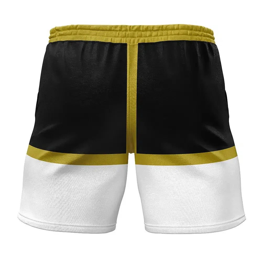 Power Rangers White Ranger Mighty Morphin Gym Shorts