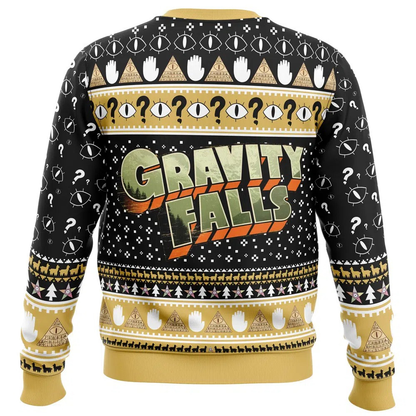 Gravity Falls Bill Cipher Christmas Sweatshirt