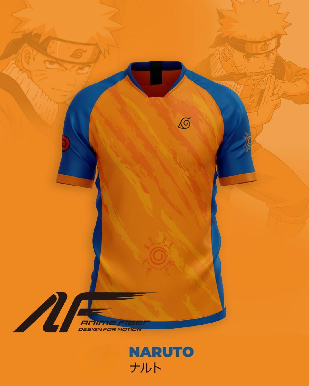 Hidden Leaf Soccer Jersey | Naruto Anime Jersey