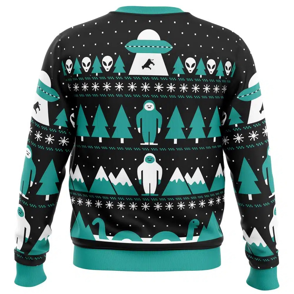 Sweat-shirt de Noël paranormal et extraterrestre