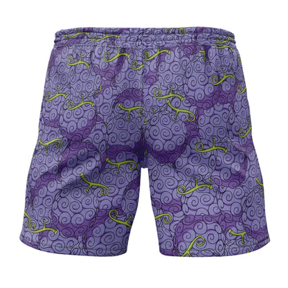 One Piece Gomu Gomu No Mi Devil Fruit Gym Shorts