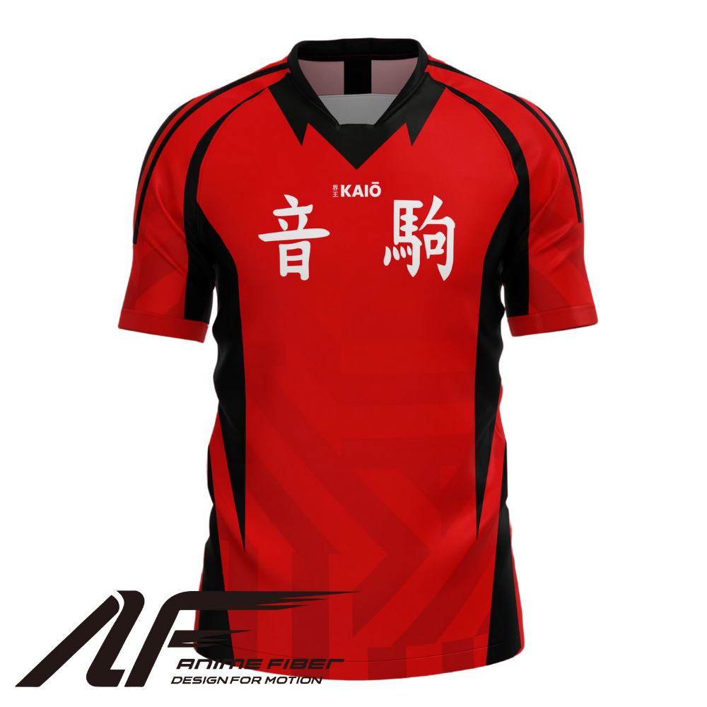 Nekoma Red Soccer Jersey | Haikyuu Anime Streetwear