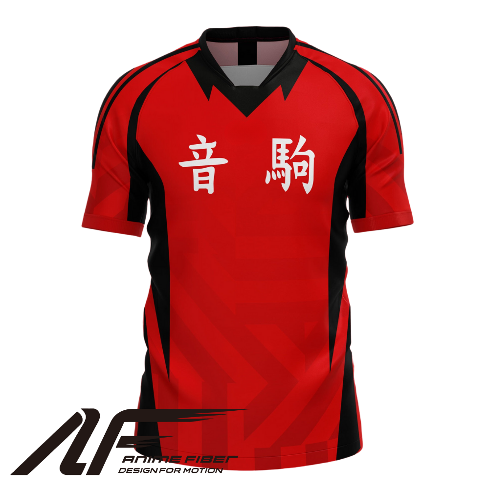 Nekoma Red Soccer Jersey | Haikyuu Anime Jersey
