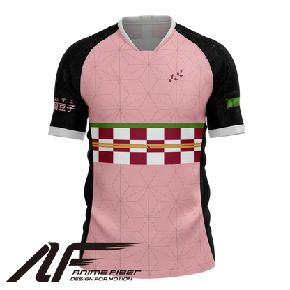Nezuko Soccer Jersey | Demon Slayer Anime Jersey