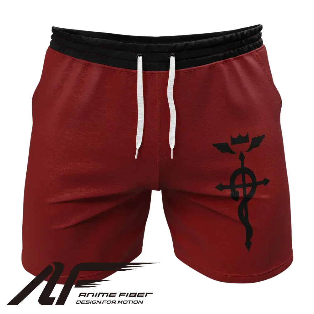 Fullmetal Alchemist Edward Elric Gym Shorts