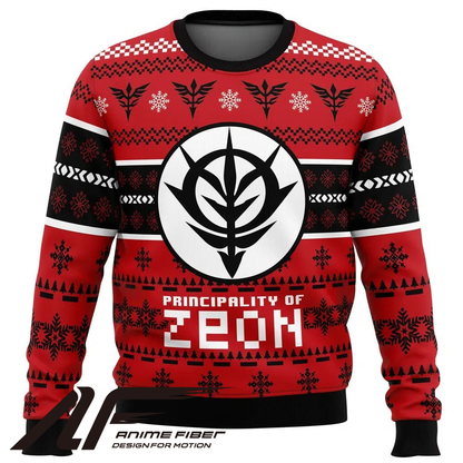 Sweat-shirt de Noël Gundam Zeon