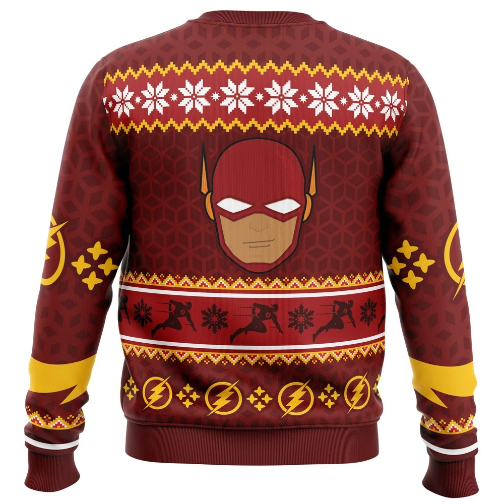 DC Comics The Flash Fast Christmas Sweatshirt