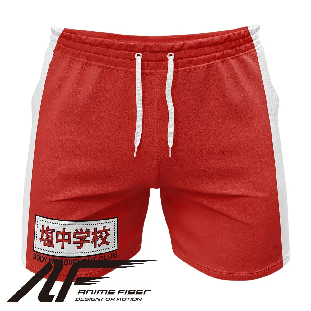 Mob Psycho 100 Body Improvement Club Gym Shorts