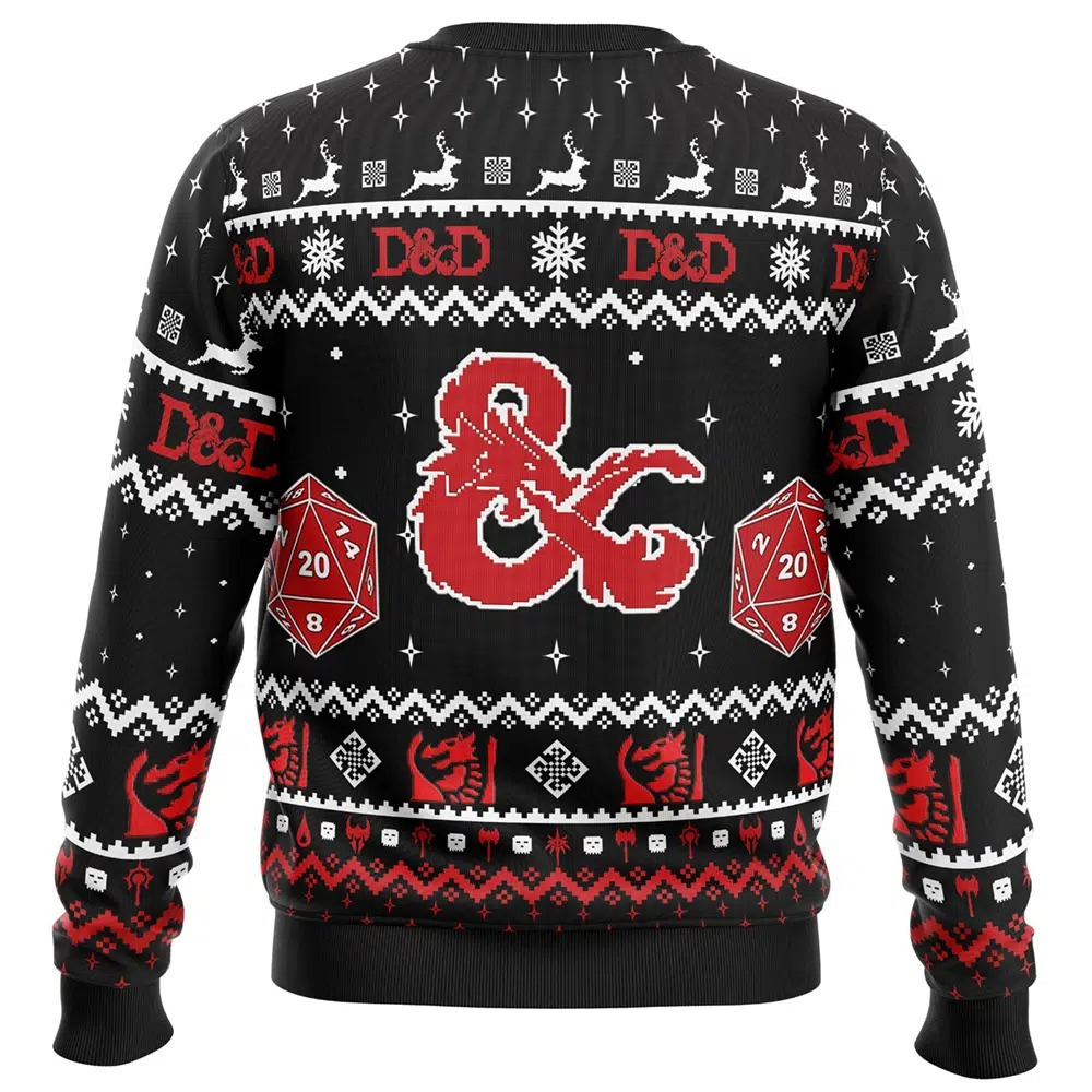 Dungeons and Dragons Christmas Sweatshirt