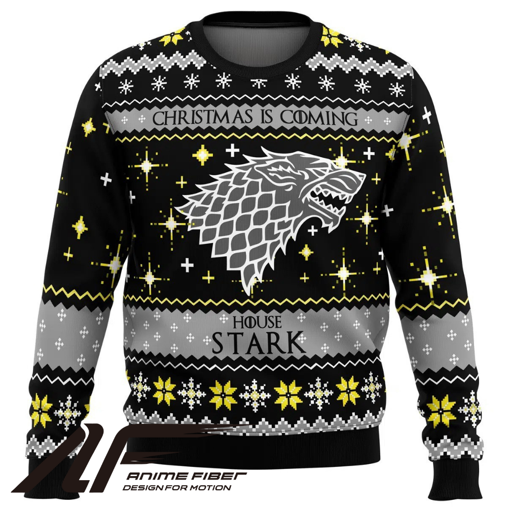 Sweat-shirt de Noël Game of Thrones Maison Stark