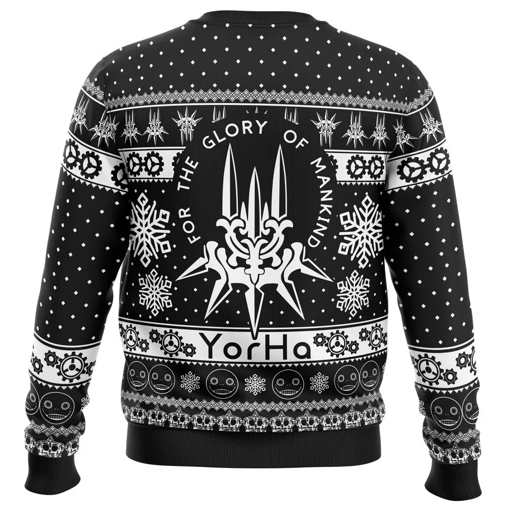 Automata Yorha Nier Christmas Sweatshirt