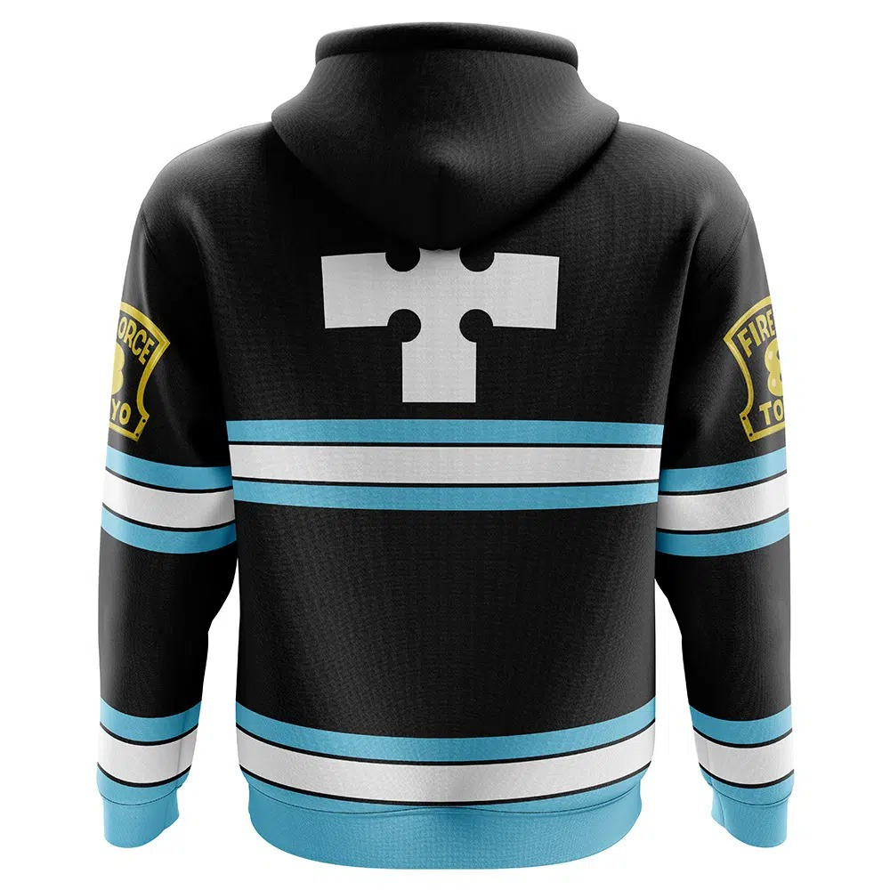 Company 8 Fire Force Hoodie - ANIME FIBER