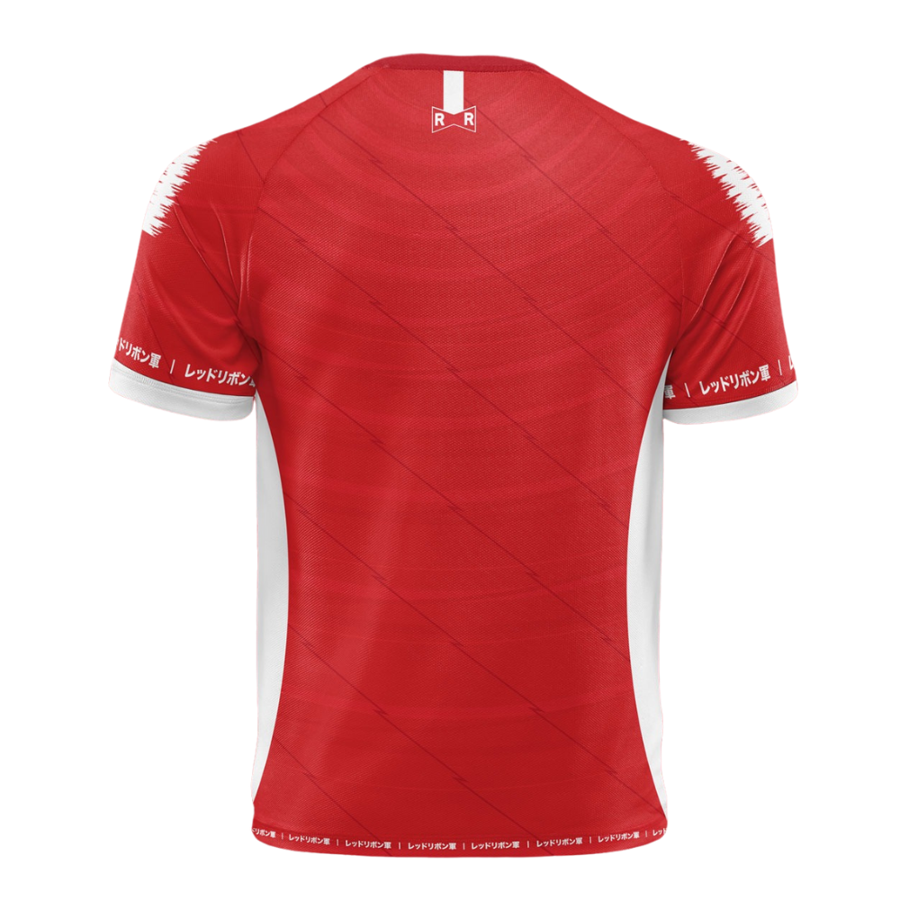 Red Ribbon Soccer Army Jersey | Dragon Ball Anime Jersey