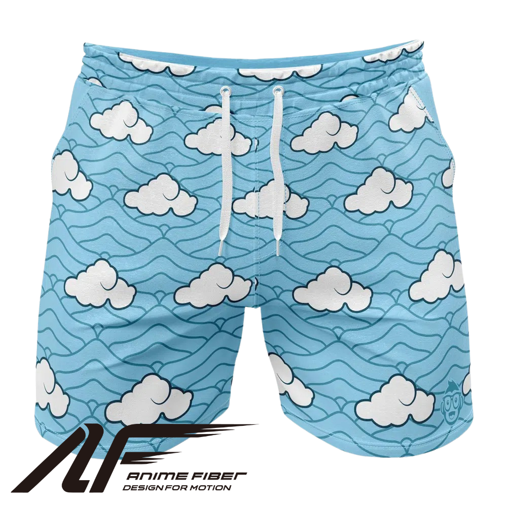 Demon Slayer Sakonji Urokodaki Gym Shorts
