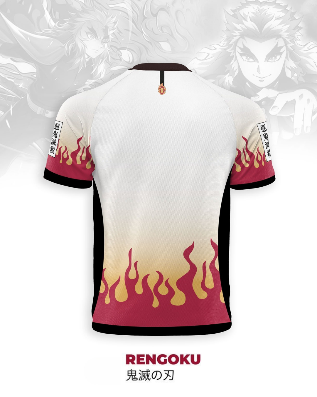 Kyojuro Rengoku Jersey | Demon Slayer Anime Jersey