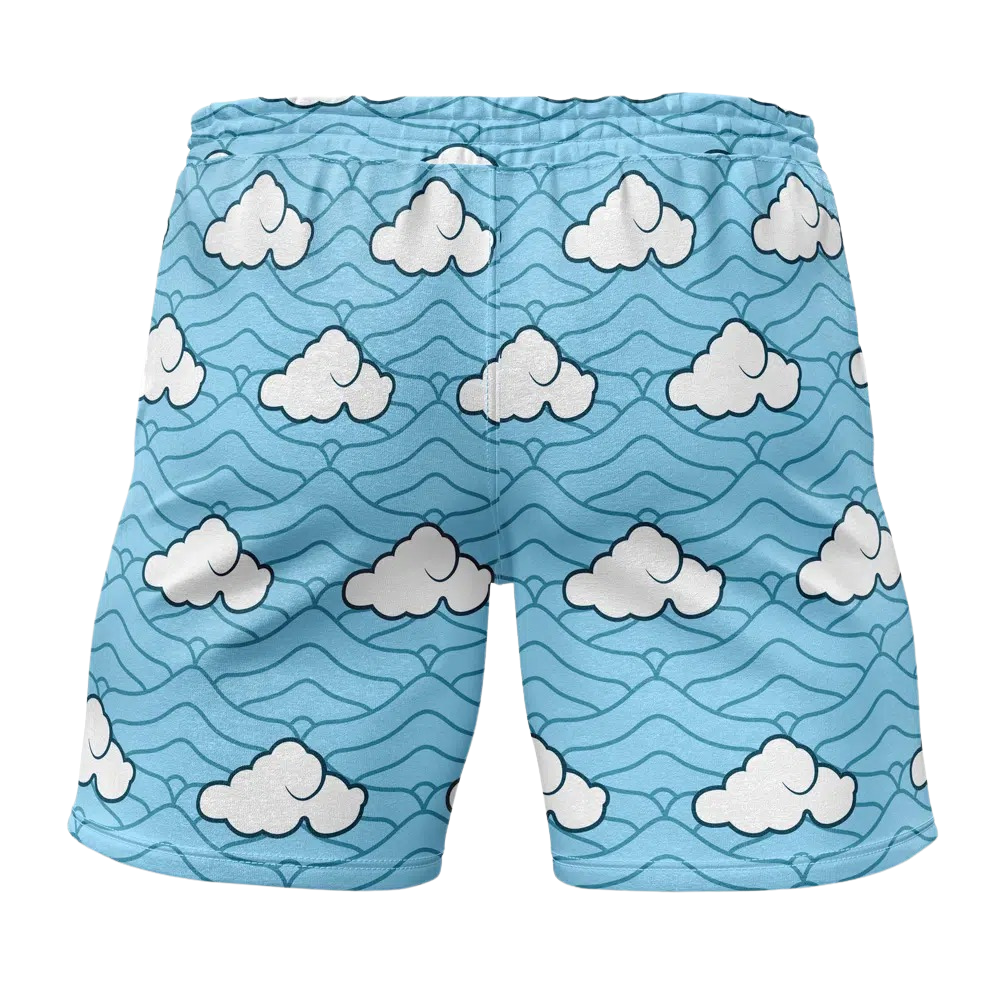 Demon Slayer Sakonji Urokodaki Gym Shorts