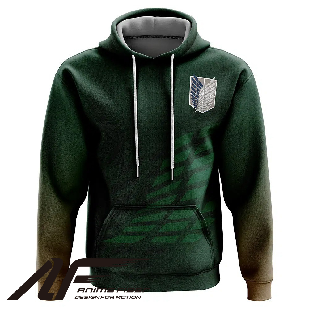 Attack on Titan Survey Corps Hoodie - ANIME FIBER