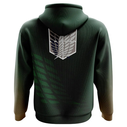 Attack on Titan Survey Corps Hoodie - ANIME FIBER