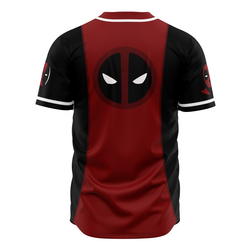 Deadpool Baseball Jersey | Marvel Jersey