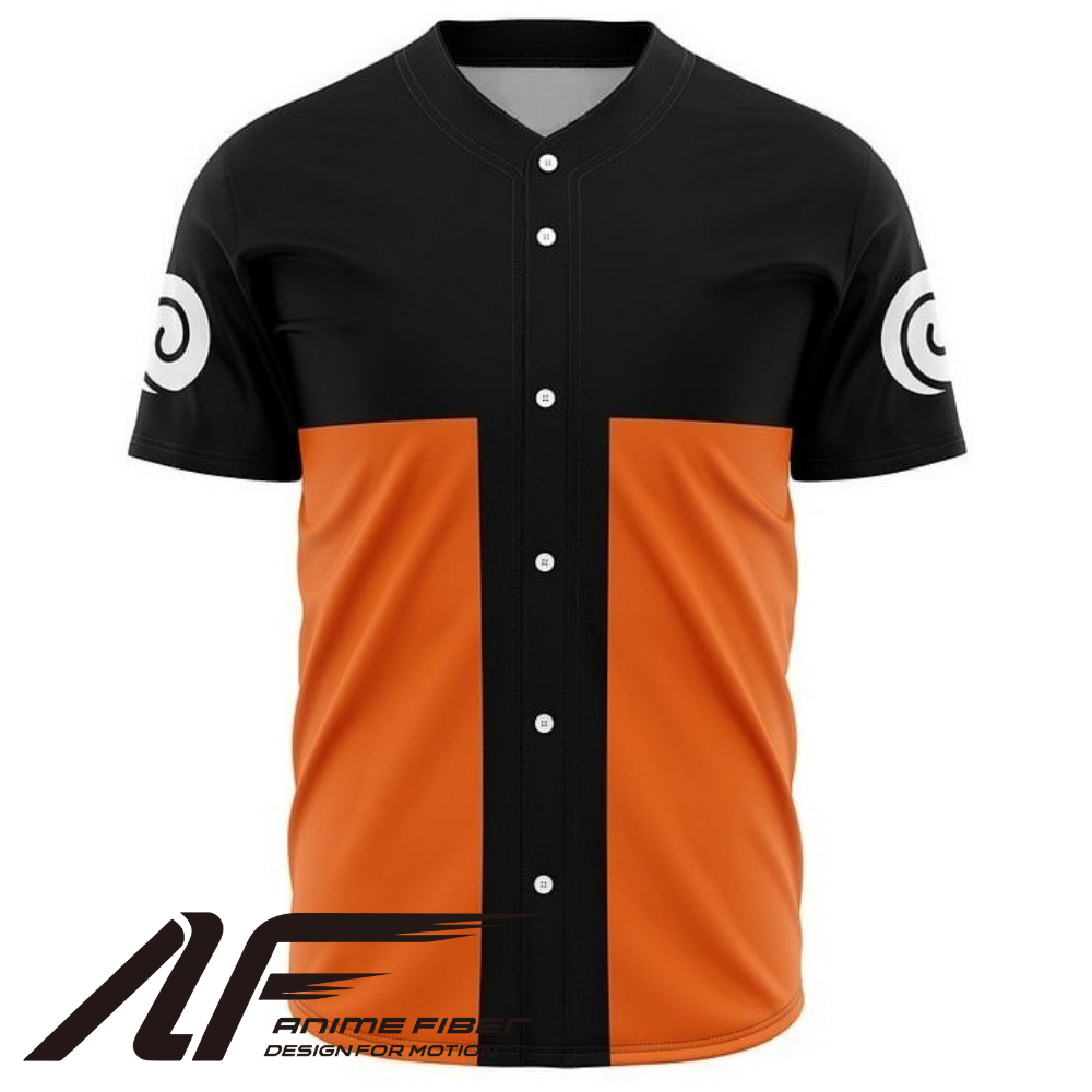 Naruto Anime Baseball Jersey | Shinobi Streetwear