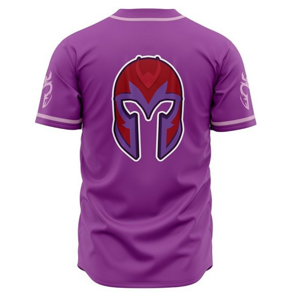 Magneto Anime Baseball Jersey | Marvel Streetwear