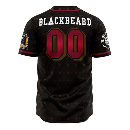 Blackbeard Pirates Baseball Jersey | One Piece Anime Jersey