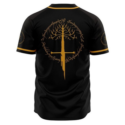 Lord of the Rings Anime Baseball Jersey | Fantasy Streetwear